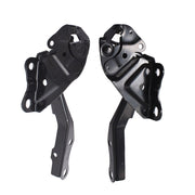 DURAFORCE Front Hood Hinge Bracket Left+Right Side For 2008-2013 Highlander Black