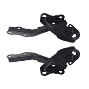 DURAFORCE Front Hood Hinge Bracket Left+Right Side For 2008-2013 Highlander Black