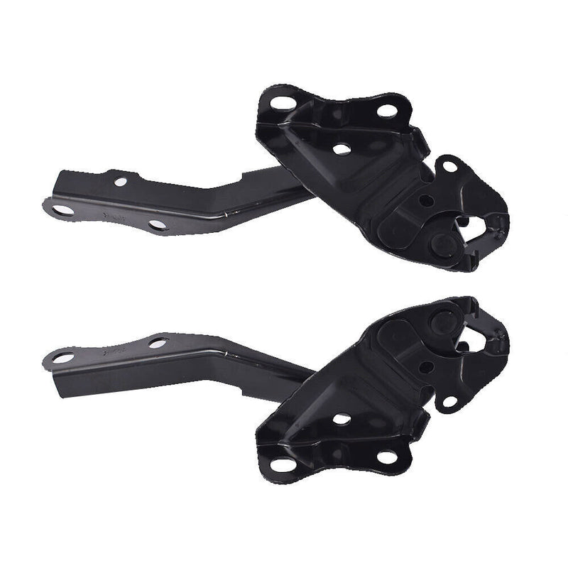 DURAFORCE Front Hood Hinge Bracket Left+Right Side For 2008-2013 Highlander Black