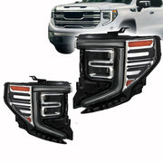 DURAFORCE Left+Right [Full LED] Headlight For 2022-2024 GMC Sierra 1500 SLT/Denali
