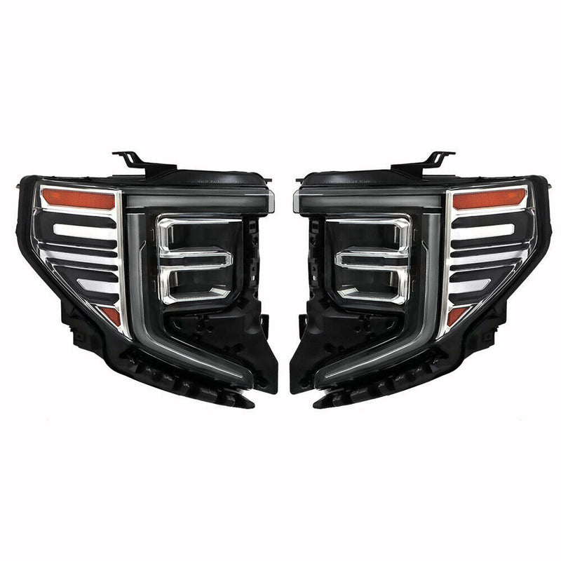 DURAFORCE Left+Right [Full LED] Headlight For 2022-2024 GMC Sierra 1500 SLT/Denali