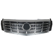 DURAFORCE Front Bumper Upper Grill For 2013-2015 Cadillac XTS Center Chrome＆Black
