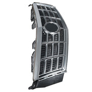 DURAFORCE Front Bumper Upper Grill For 2013-2015 Cadillac XTS Center Chrome＆Black