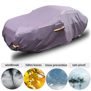 DURAFORCE Full Car Cover Rain Waterproof Snow Heat UV Dust Resistant Indoor A5 & Outdoor