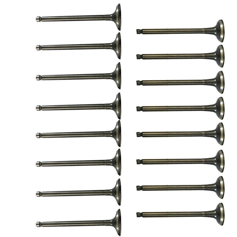 DURAFORCE Exhaust & Intake Valves for Hyundai Accent Kia Rio 1.5L 1.6L DOHC 16v