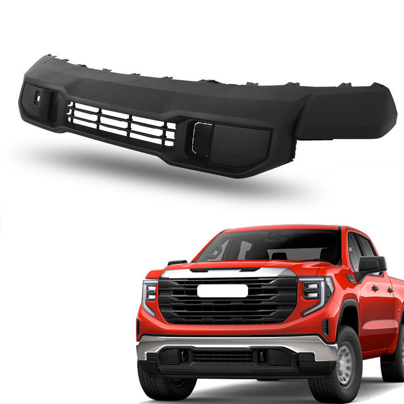 DURAFORCE Front Bumper Lower Cover Fascia For 2022-2024 GMC Sierra 1500 W/O Tow Hook Holes