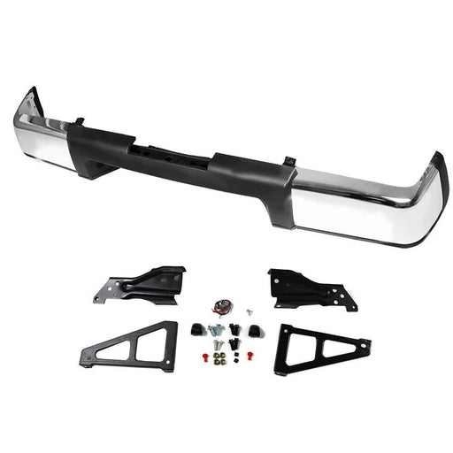 DURAFORCE Rear Side Step Bumper For 2007-13 Chevy Silverado/GMC Sierra 1500 Steel