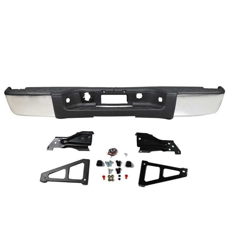 DURAFORCE Rear Side Step Bumper For 2007-13 Chevy Silverado/GMC Sierra 1500 Steel