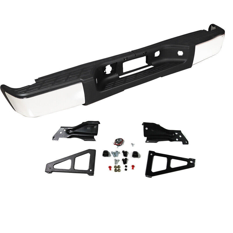 DURAFORCE Rear Side Step Bumper For 2007-13 Chevy Silverado/GMC Sierra 1500 Steel