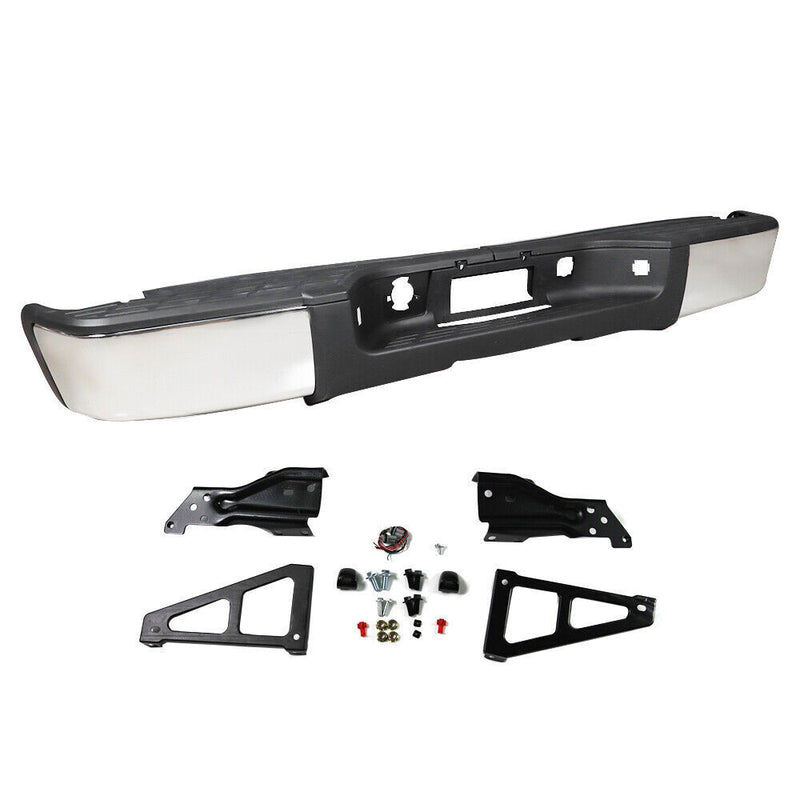 DURAFORCE Rear Side Step Bumper For 2007-13 Chevy Silverado/GMC Sierra 1500 Steel