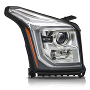 DURAFORCE Right RH Headlight Assembly For 2015-2017 GMC Yukon Halogen W/LED DRL