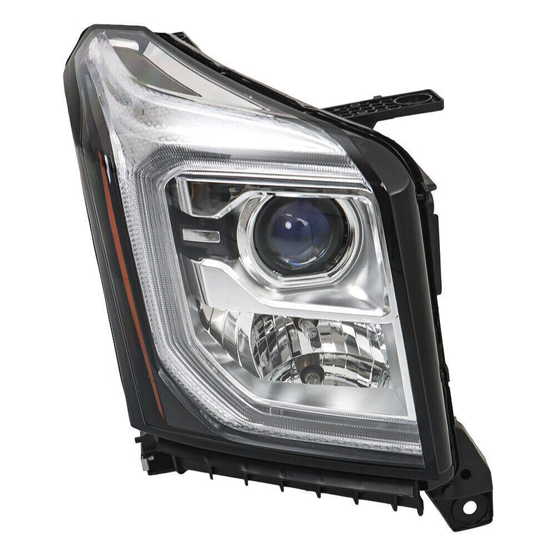 DURAFORCE Right RH Headlight Assembly For 2015-2017 GMC Yukon Halogen W/LED DRL
