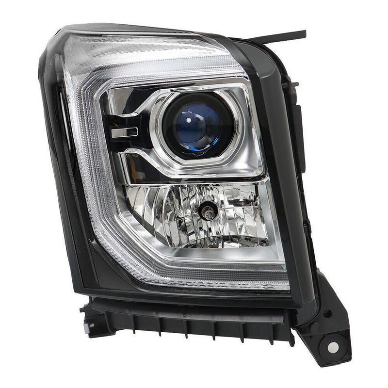 DURAFORCE Right RH Headlight Assembly For 2015-2017 GMC Yukon Halogen W/LED DRL