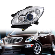 DURAFORCE Left Headlight For 2008-2012 Buick Enclave HID Assembly Driver Side Lens
