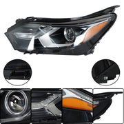 DURAFORCE Driver Headlight For 2018-2021 Chevy Equinox LT HID/Xenon LED DRL Clear