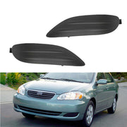 DURAFORCE Fog Lamp Light Cover W/o Hole For 2005-2008 Toyota Corolla Left & Right