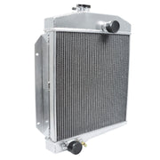 DURAFORCE 4 Row Silver Aluminum Radiator For 1961-1971 International Scout 2.5L MT