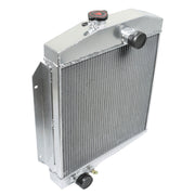 DURAFORCE 4 Row Silver Aluminum Radiator For 1961-1971 International Scout 2.5L MT