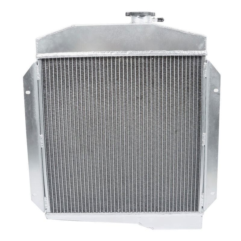DURAFORCE 4 Row Silver Aluminum Radiator For 1961-1971 International Scout 2.5L MT