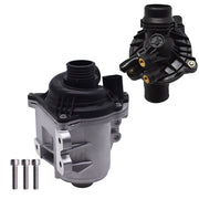 DURAFORCE Electric Engine Water Pump W/ Thermostat For BMW 740i X3 X5 X6