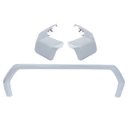 DURAFORCE Front Bumper Grille Trim Molding Surround For 22-24 Toyota Tundra Chrome