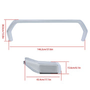 DURAFORCE Front Bumper Grille Trim Molding Surround For 22-24 Toyota Tundra Chrome