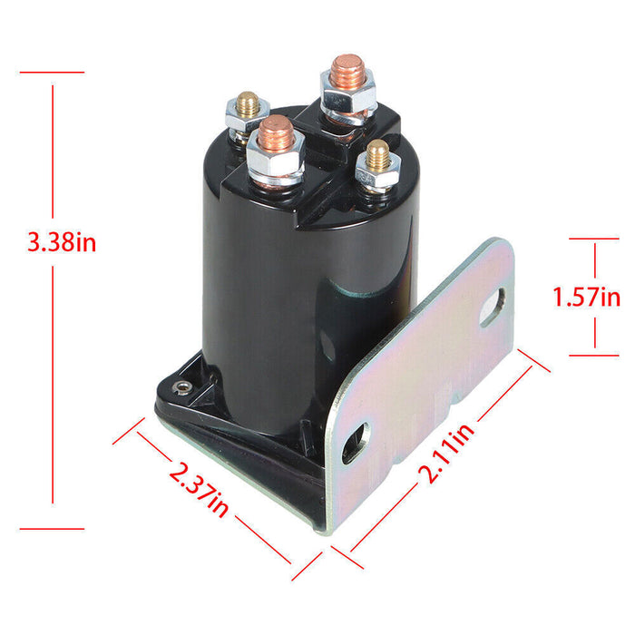 DURAFORCE 12V Solenoid For Yamaha G8 G9 G11 G14 G16 G20 Gas 4-Cycle Golf Cart 1985-up