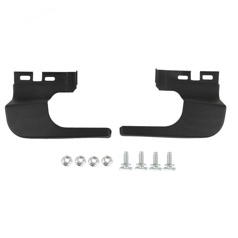 DURAFORCE 1 Pair Rear Bumper End Cap Step Pad For 17-22 Ford F250 F350 Super Duty