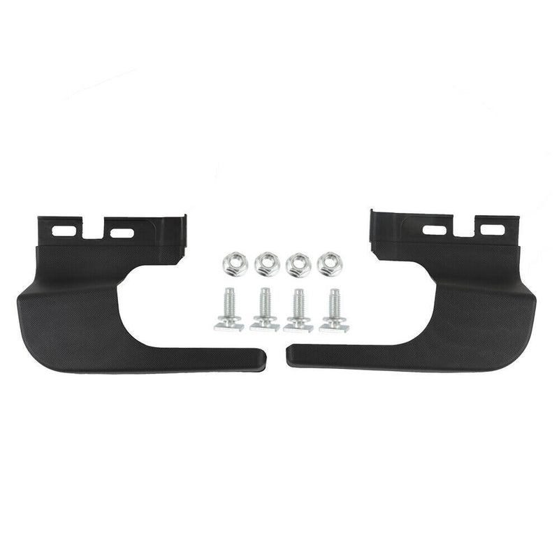 DURAFORCE 1 Pair Rear Bumper End Cap Step Pad For 17-22 Ford F250 F350 Super Duty