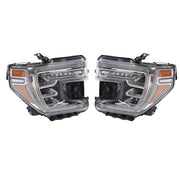DURAFORCE Right+Left Headlights For 2019-2021 GMC Sierra 1500 W/LED Signal Lamp