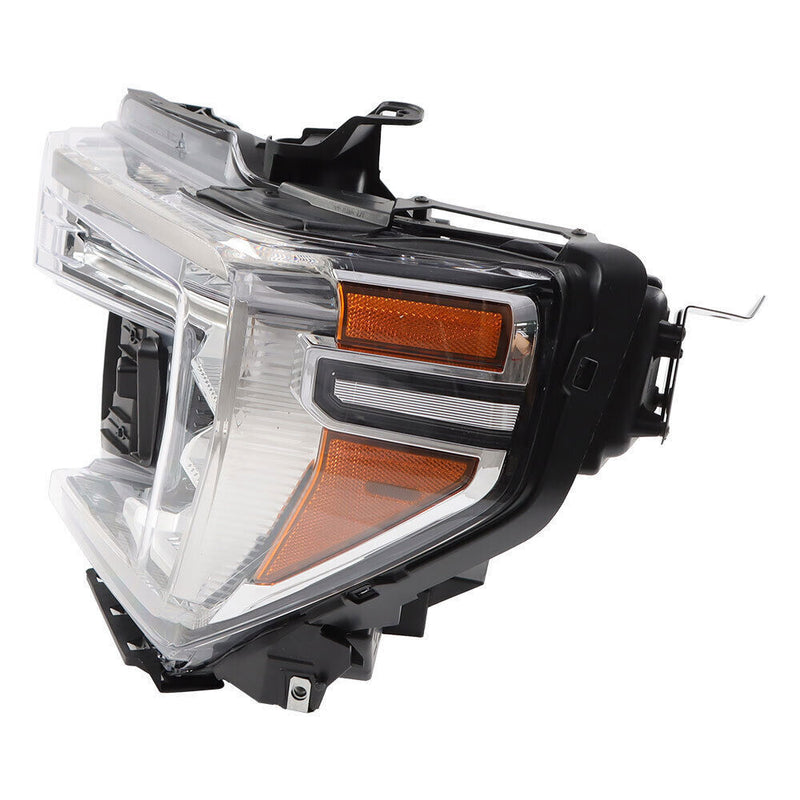 DURAFORCE Right+Left Headlights For 2019-2021 GMC Sierra 1500 W/LED Signal Lamp
