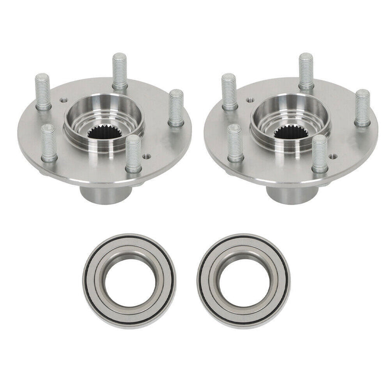 DURAFORCE Wheel Hub Bearing Kits For 2012-2015 Honda Civic DX EX GX LX 1.8L 1.5L