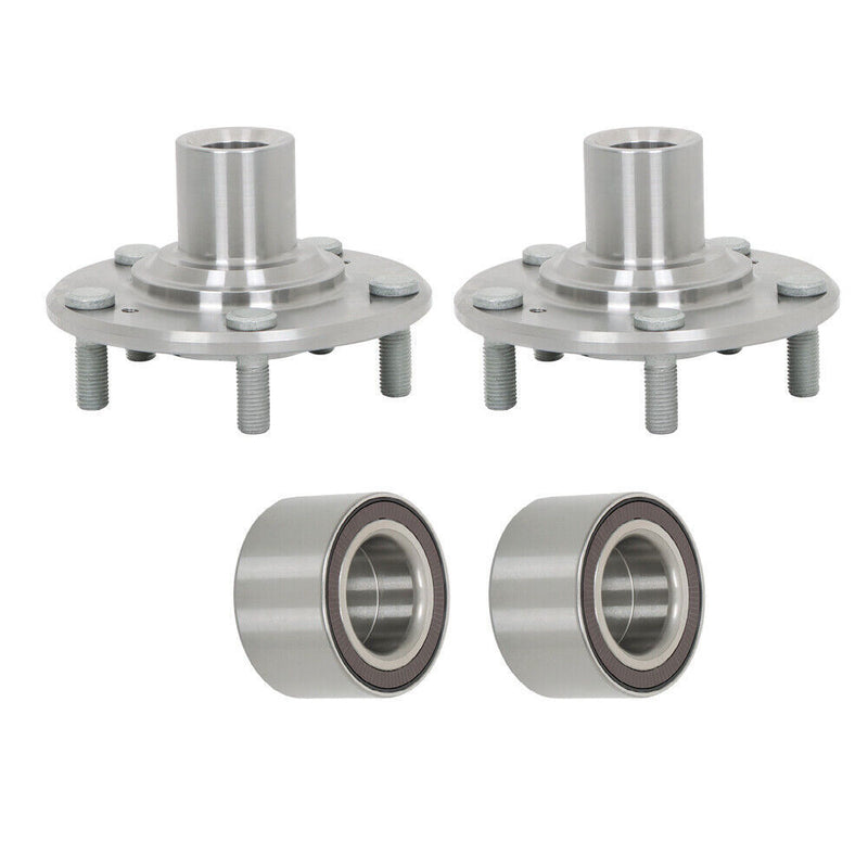 DURAFORCE Wheel Hub Bearing Kits For 2012-2015 Honda Civic DX EX GX LX 1.8L 1.5L