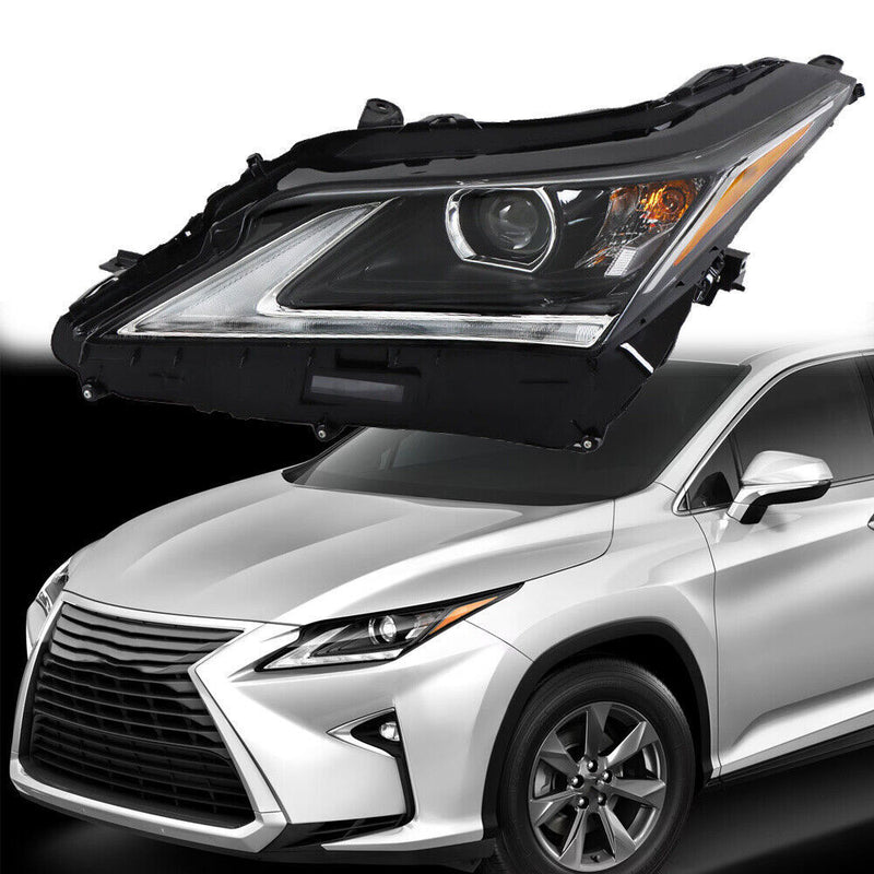 DURAFORCE Left Headlight For 2016-2019 Lexus RX350 RX450h LED w/o AFS Projector