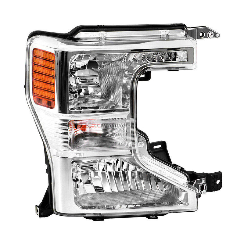 DURAFORCE Right [Halogen] Headlights For 2020-2022 Ford F250 F350 SuperDuty Chrome
