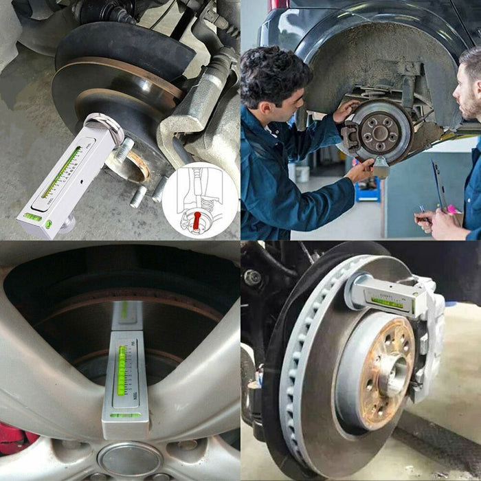 DURAFORCE Adjustable Magnetic Gauge Tool Camber Castor Strut Wheel Alignment