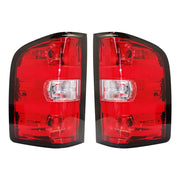 DURAFORCE LH+RH Tail Light For 2007-2013 Chevy Silverado 1500 2500 3500 Taillamps