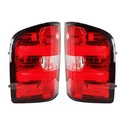 DURAFORCE LH+RH Tail Light For 2007-2013 Chevy Silverado 1500 2500 3500 Taillamps