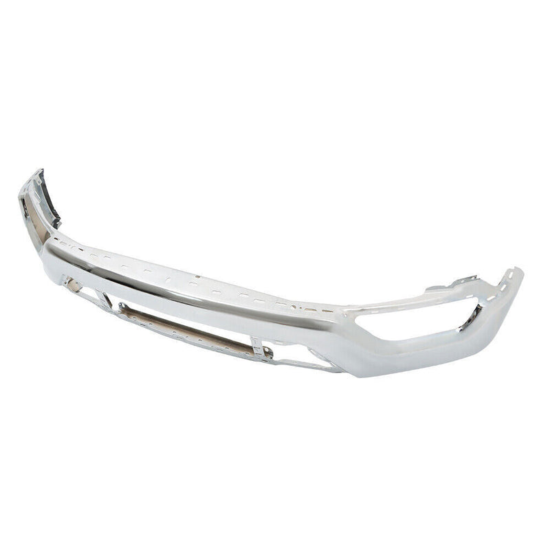 DURAFORCE Front Bumper Chrome W/o Sensor Holes For 2021-23 Ford F150 ML34-17757-F