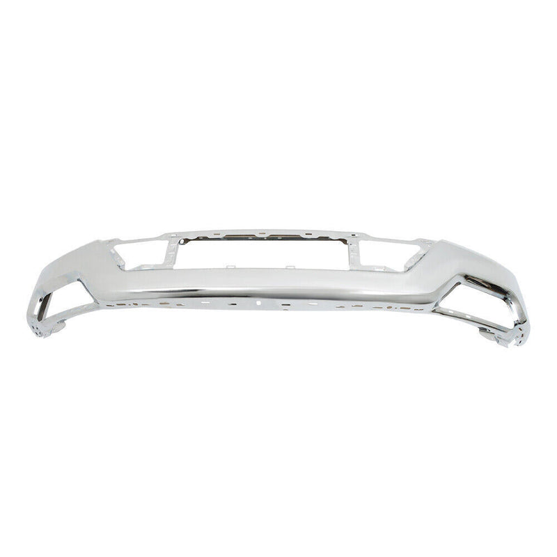 DURAFORCE Front Bumper Chrome W/o Sensor Holes For 2021-23 Ford F150 ML34-17757-F