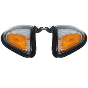 DURAFORCE Left+Right Side Marker Corner Turn Light For 2001-04 Tacoma Black Frame