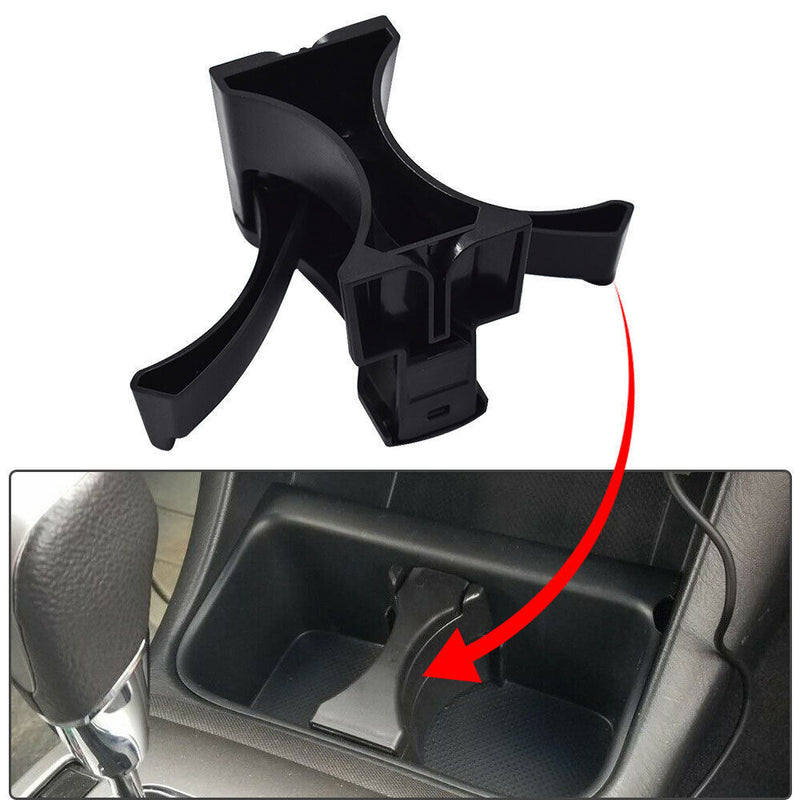 DURAFORCE Center Console Cup Holder For 2005-2015 Toyota Tacoma Black Insert