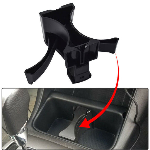 DURAFORCE Center Console Cup Holder For 2005-2015 Toyota Tacoma Black Insert