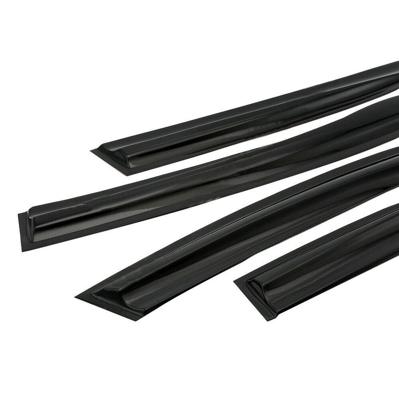 DURAFORCE Window Vent Rain Guard Visor For 2006-2011 Honda Civic 4 Door Sedan 4PCS