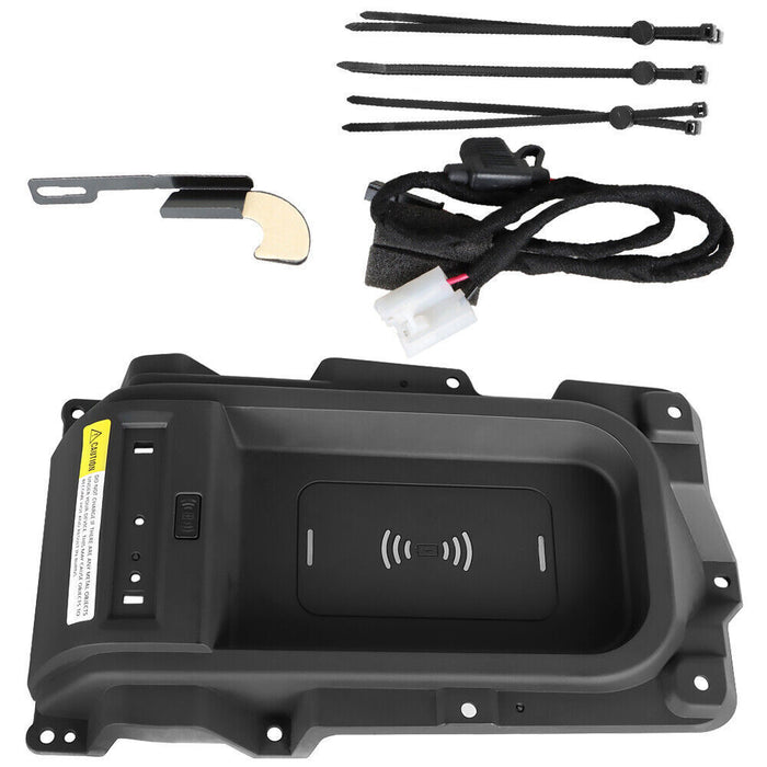 DURAFORCE Wireless Charger Tray Assembly & Harness For 2014 15-2020 Toyota Tundra