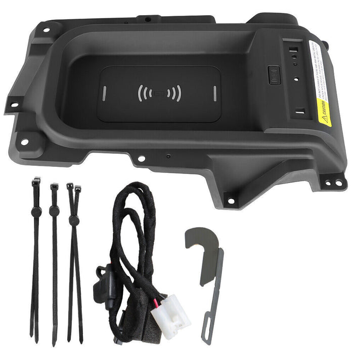 DURAFORCE Wireless Charger Tray Assembly & Harness For 2014 15-2020 Toyota Tundra