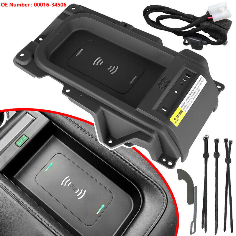DURAFORCE Wireless Charger Tray Assembly & Harness For 2014 15-2020 Toyota Tundra 00016-34506