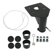 DURAFORCE 12" - 17" Adjustable Forward Offset,Fifth Fit For Wheel Adapter Hitch