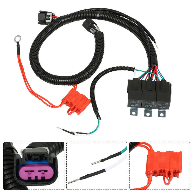 DURAFORCE Dual Electric Fan Wire Harness For 1999–2006 ECU Control 7L5533A226T