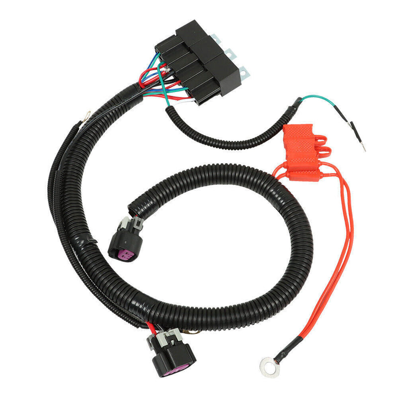 DURAFORCE Dual Electric Fan Wire Harness For 1999–2006 ECU Control 7L5533A226T